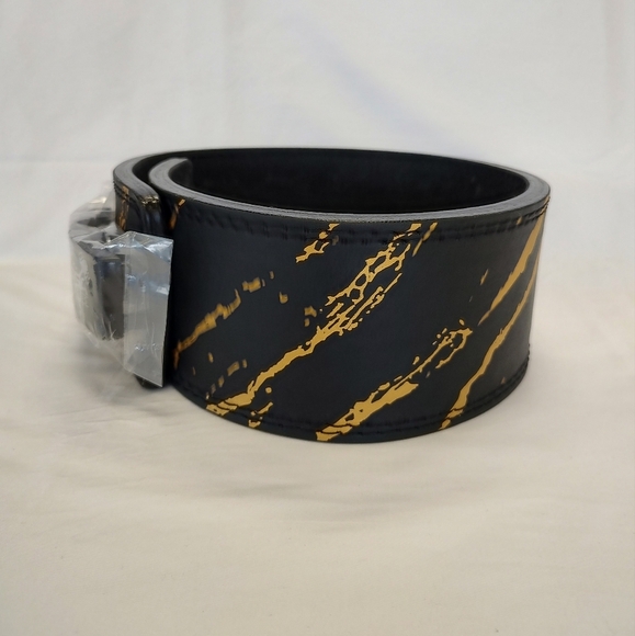 Arsa Fitness Weightlifting Adjustable Leather Belt XS - Picture 3 of 11